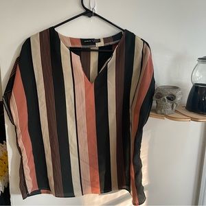 Shein stripped shirt.
